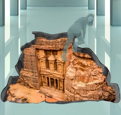 Иордания, Петра Макет 3D картины "Иордания, Петра" для печати наклейки на пол